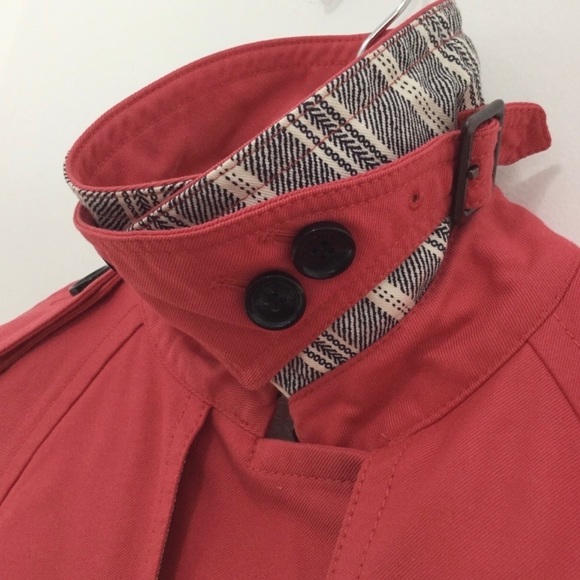 COACH EST. 1941 Trench Coat, Belted, Buttons, XS, Cotton Blend - Picture 7 of 14